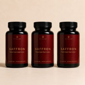 Pure Saffron Extract Capsules (Buy 2 Get 1 Free)