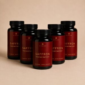 Pure Saffron Extract Capsules (Buy 3 Get 2 Free)